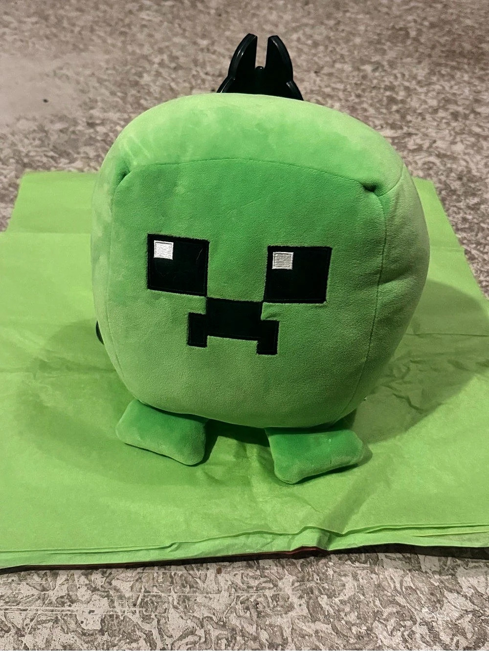 Minecraft Slime Plush Green Creeper Plush